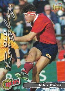 1996 Futera Rugby Union #34 John Eales Front